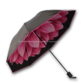 Paraguas plegable de calidad dual personalizado - 95.5cm de arco